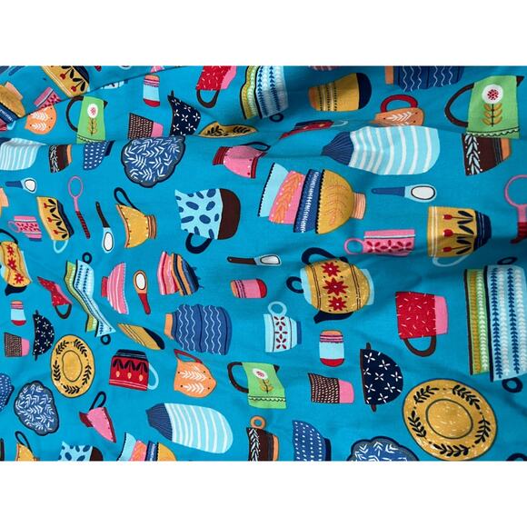 Eva Rose Womens Multicolor Stretch MCM Kitchenware Mini Swing Skirt Plus Size 3X - Picture 5 of 10